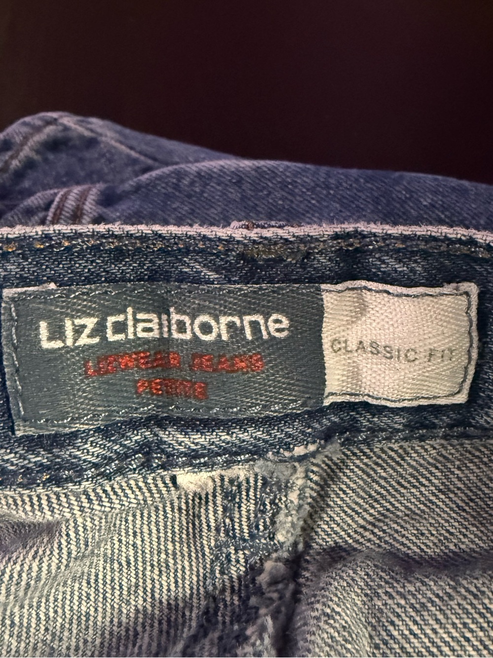Liz Claiborne Women's Boyfriend Jeans - Picture 3 of 3